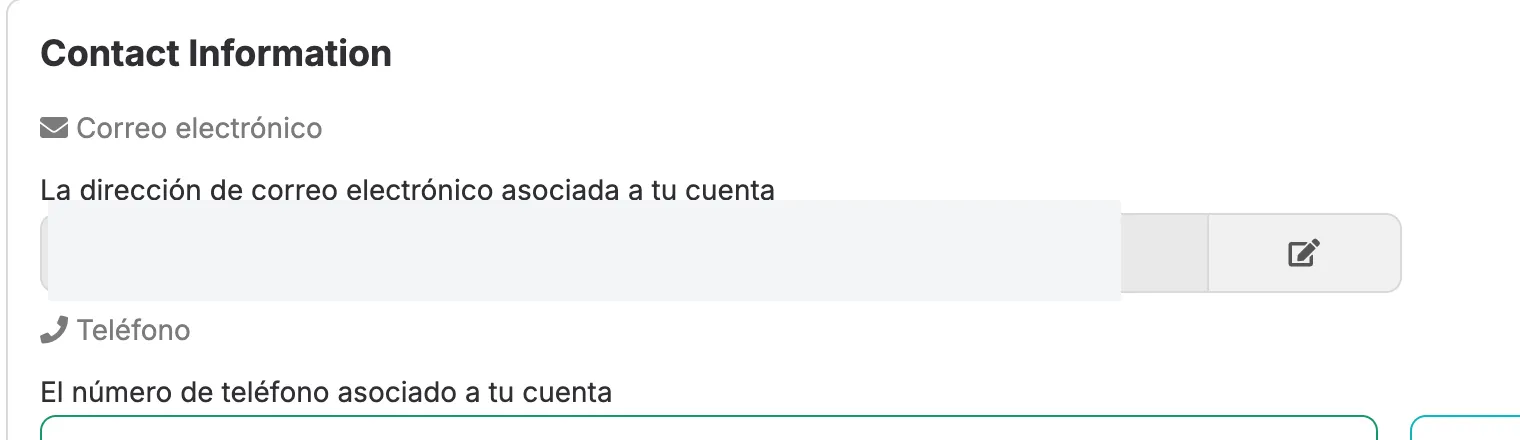Correo electrónico con ícono de lápiz